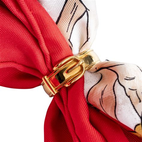 hermes scarf ring vintage